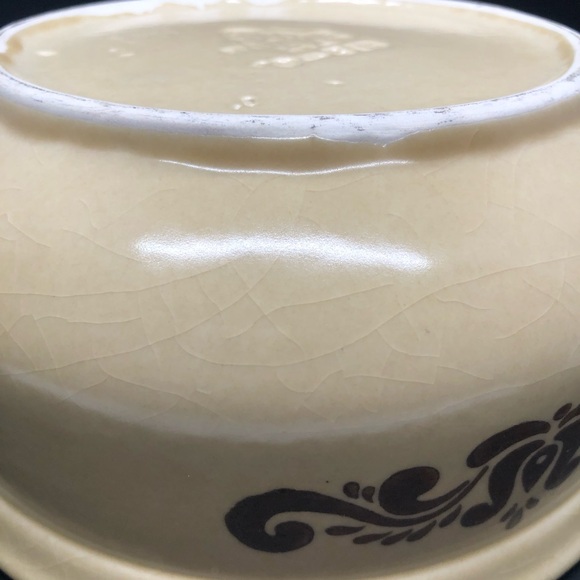 Pfaltzgraff Stoneware Stock Pot Soup Pot Deep Casserole Dish The Village #s-315 - Picture 5 of 7